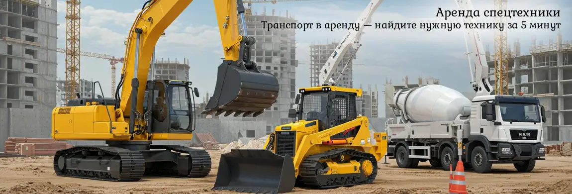 Аренда спецтехники на Татат