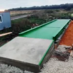 Автовесы АСП 60 тонн 12 метров на поверхности