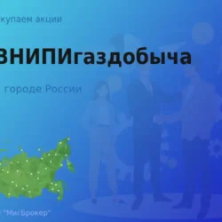 Покупаем акции АО ВНИПИгаздобыча, ценные бумаги