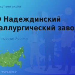 Акции ПАО Надеждинский металлургический завод