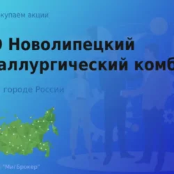 Продать акции группы ПАО НЛМК, дорого покупаем