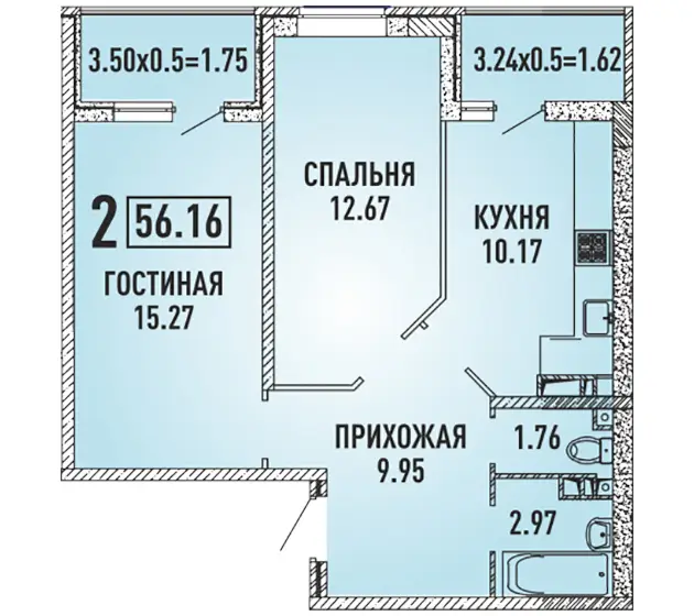 Продам 2-х комнатную квартиру, ТАтат объявления