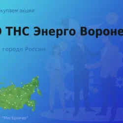 Продать акции ТНС Энерго Воронеж, ценные бумаги