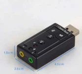 USB адаптер для наушников и микрофона - ТАтат объявление