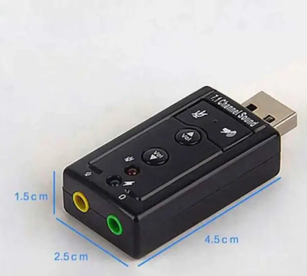 USB адаптер для наушников и микрофона, ТАтат объявления