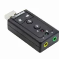 USB адаптер для наушников и микрофона
