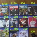 Диски на приставки Sony PS4