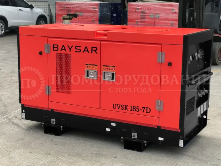 Дизельный компрессор BAYSAR GVSK 185-7D - ТАтат объявление