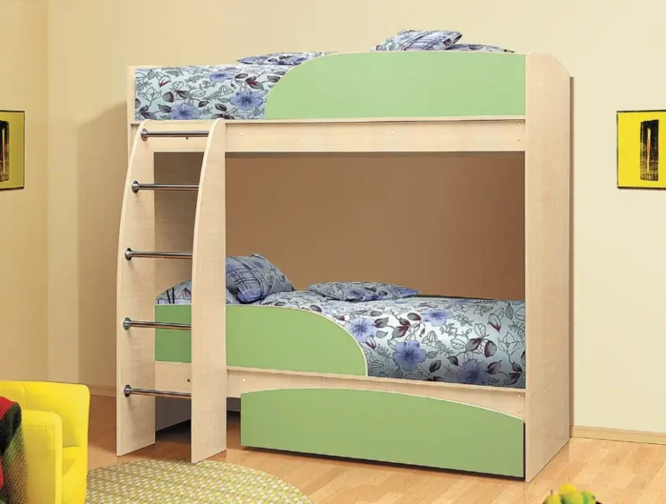 Детская кровать 2-х ярусная Дуб Белфорд - ТАтат объявление