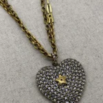 Винтажное колье-чокер в стиле Dior Диор