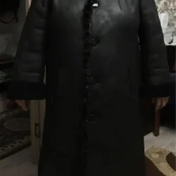 Дублёнка двусторонняя бу