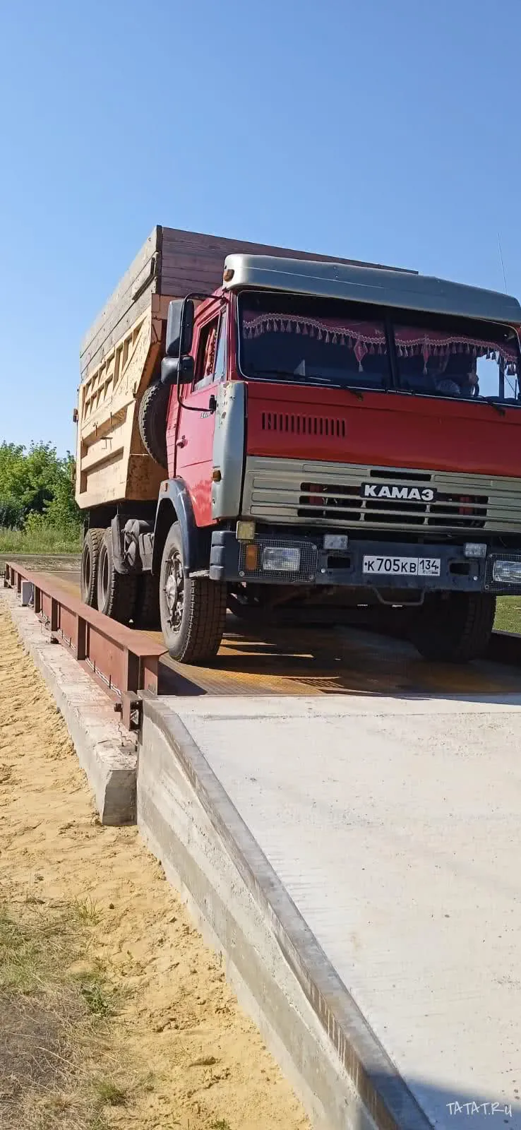 Автомобильные весы АСП 60 тонн 20 метров на поверхности, ТАтат объявления