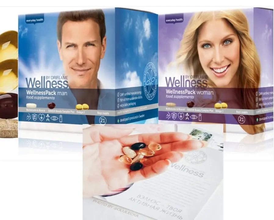 Wellness pack oriflame мужской и женский, ТАтат объявления