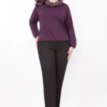 Брюки женские коричневые