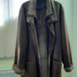 Дублёнка мужская тёплая б/у