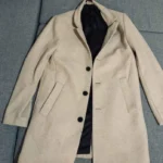 Пальто мужское шерстяное бу