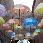 Прозрачный зонт складной Max