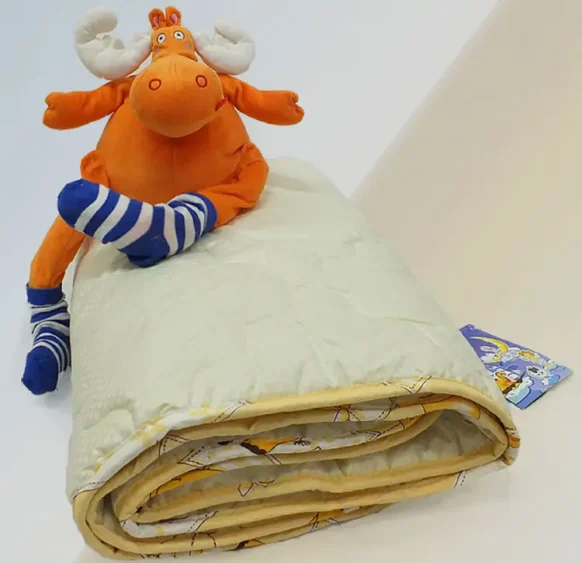 Детское одеяло Забавная овечка 100х150 из шерсти мериноса - ТАтат объявление