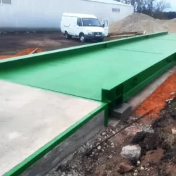 Автомобильные весы 60-12 на поверхности АСП