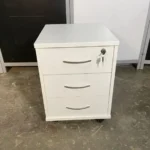 Тумба белая б/у