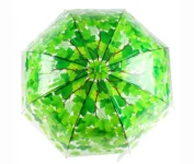 Прозрачный зонт-трость Зелёные листья - ТАтат объявление