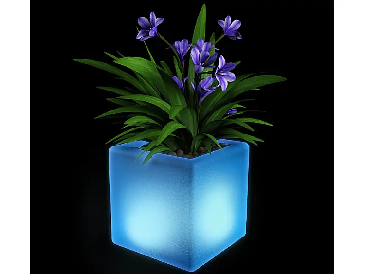 Светодиодная ваза куб PIAZZA на аккумуляторе - ТАтат объявление
