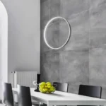 Светодиодная круглая люстра Вертикальное кольцо