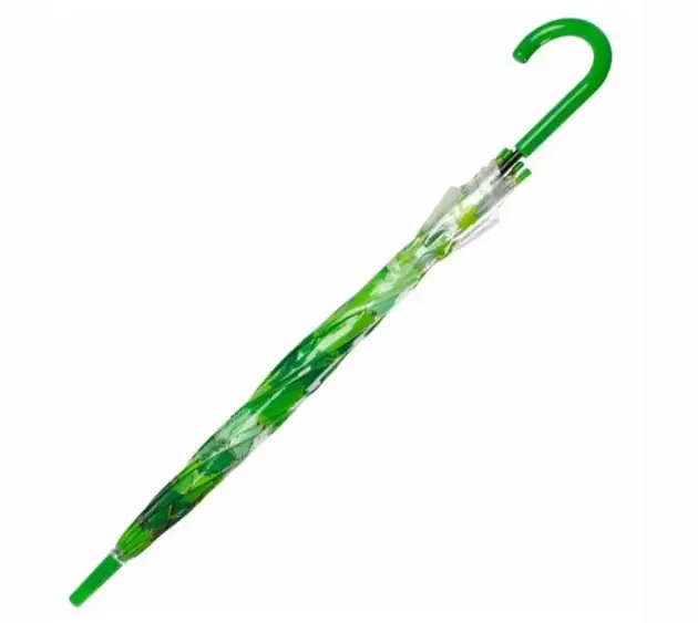 Прозрачный зонт-трость Зелёные листья, ТАтат объявления