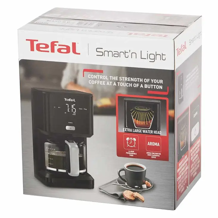 Кофеварка капельного типа Tefal Smart Light, ТАтат объявления