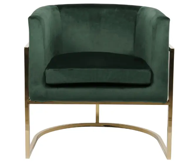 Кресло Rufus темно-зелёное Berg - ТАтат объявление