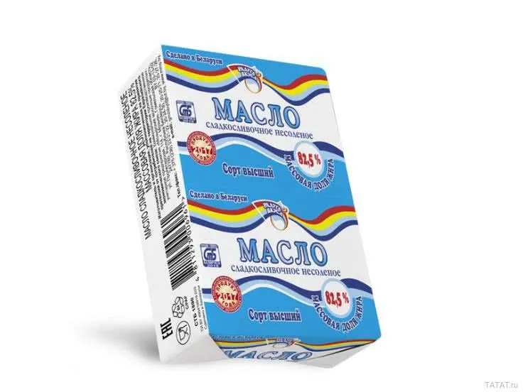 Татат: Масло сладко-сливочное