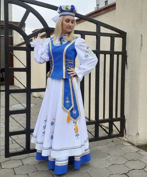 Национальные костюмы Беларуси, ТАтат объявления