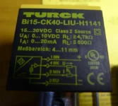 Индуктивный датчик Turck BI15-CK40-LIU-H1141 - ТАтат объявление