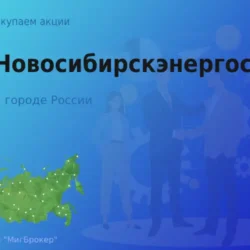 Продать акции АО Новосибирскэнергосбыт, дорого