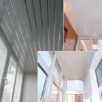 Отделка потолка балконов и лоджий, низкие цены