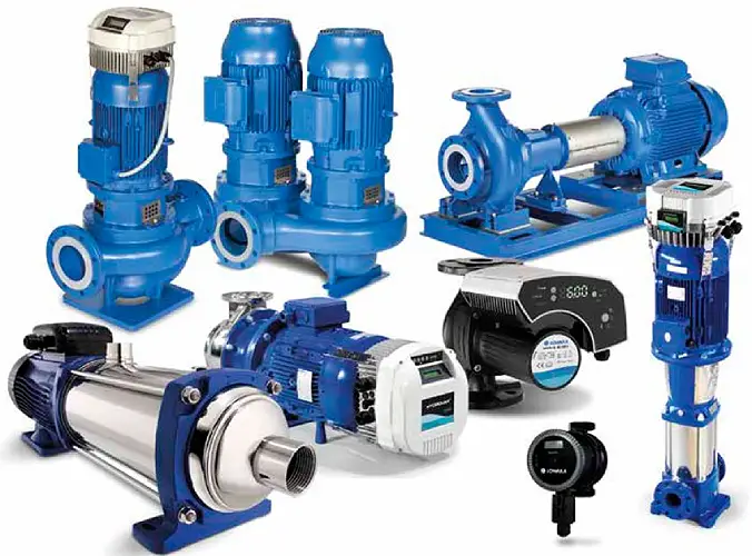 Татат: Насосы Grundfos Wilo Pedrollo и другие