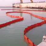 Плоские боновые заграждения для защиты водоёмов