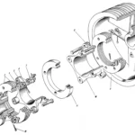 Привод компрессора ТЭМ2.40.20.001 для тепловозов