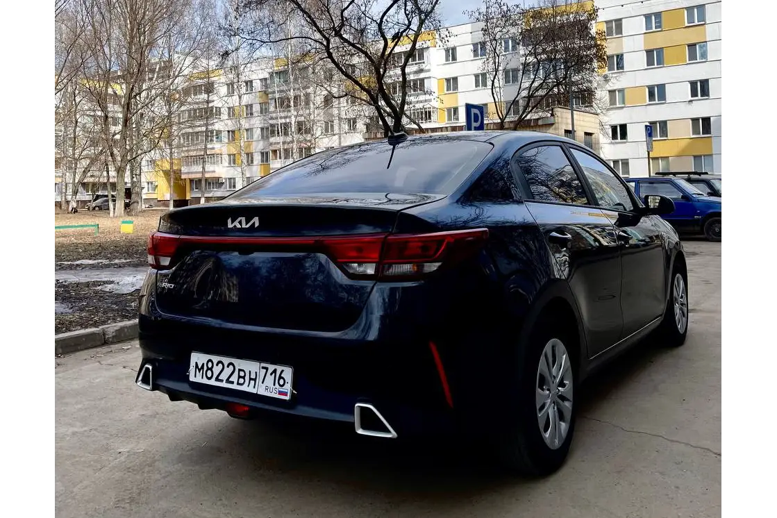 Татат: КИА РИО 2022 седан 16 МТ Lux пробег 84 тыс км