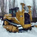 Бульдозер Cat d9r с рыхлительным оборудованием