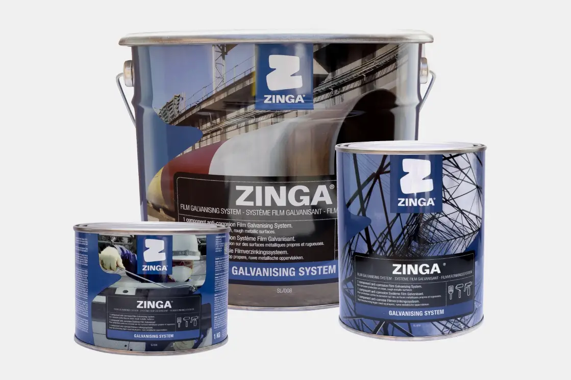 Татат: Антикоррозийная краска Zinga Цинк
