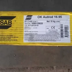 Закупка сварочной проволоки Autrod OK 16.95
