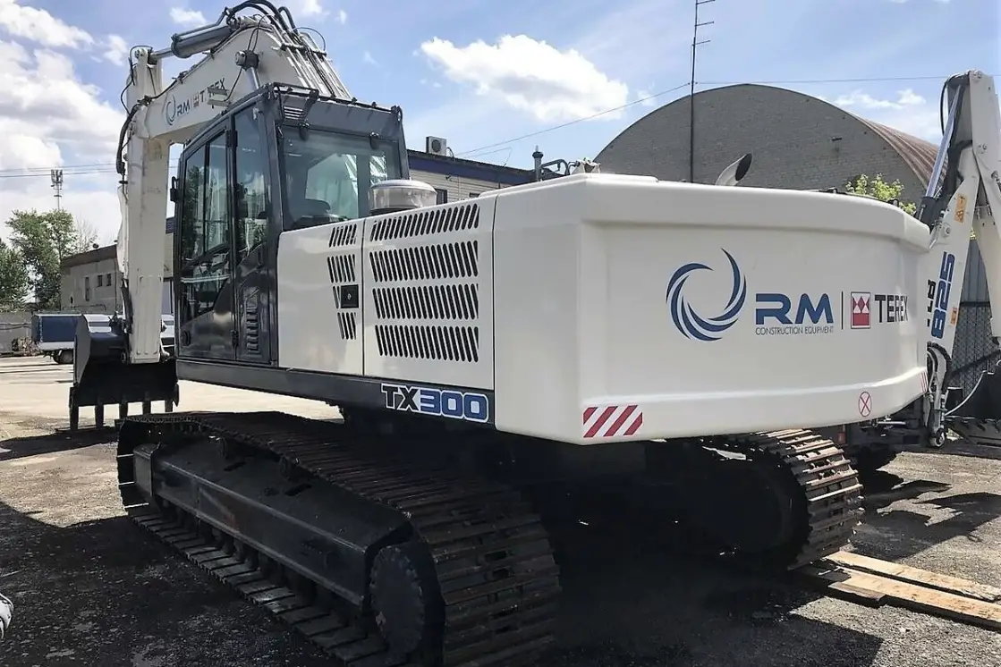 Запасные детали для экскаваторов RM Terex TX300LC
