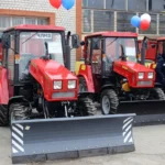 Коммунальные тракторы для уборки