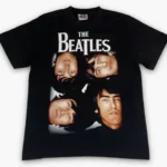 Мужская майка с бомбическим рисунком Битлов