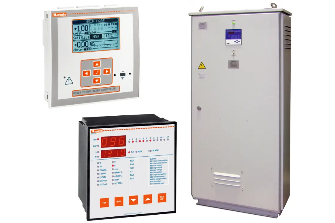 Автоматические регуляторы РРМ Novar Lovato Gruppo Energia