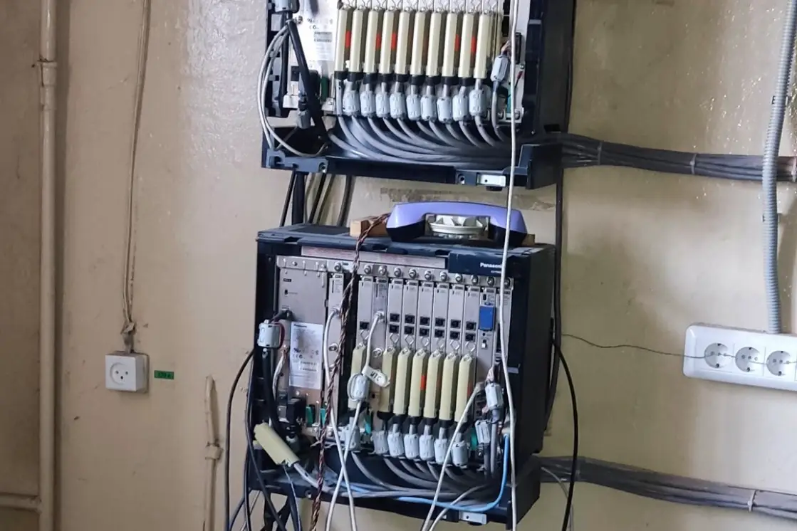 Учрежденческая АТС Panasonic KX-TDA600RU с модулями