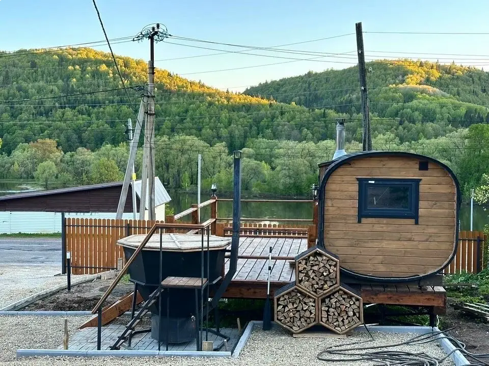 Кедровая баня бочка для уюта и здоровья, объявление на Татат