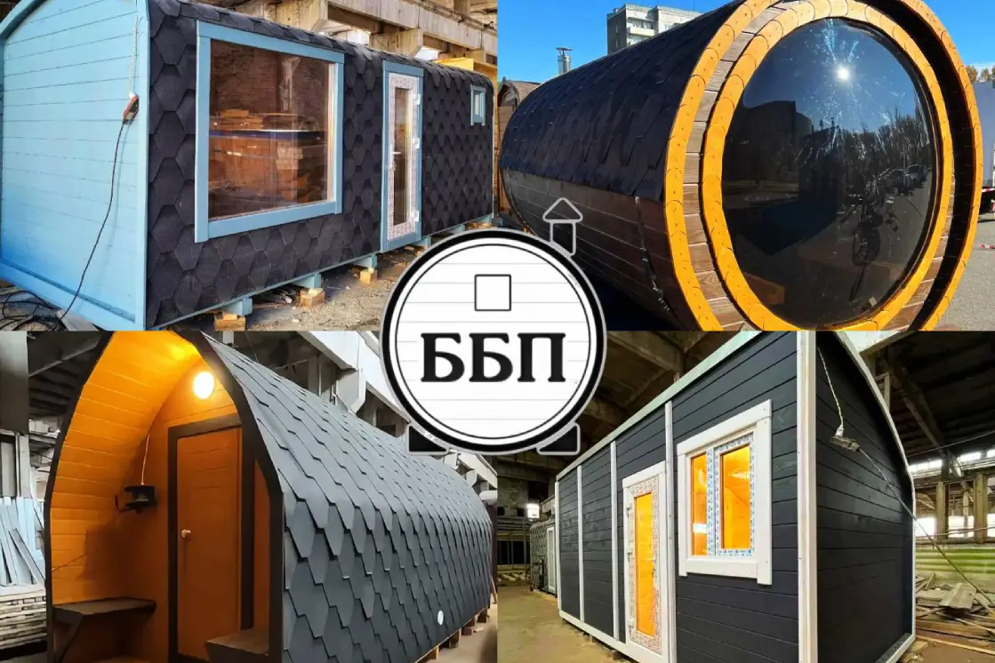 Стильные бани на дачу с индивидуальным проектом