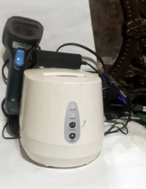 Комплект терминал Ingenico ICT220 и сканер Asianwell, объявление на Татат